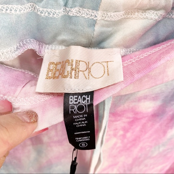 Beach Riot Lounge Pant Tie Dye Pastel - Picture 6 of 7